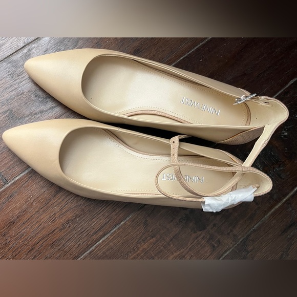 Nine West Wedge with Ankle Strap Size 5.5 - Picture 2 of 5